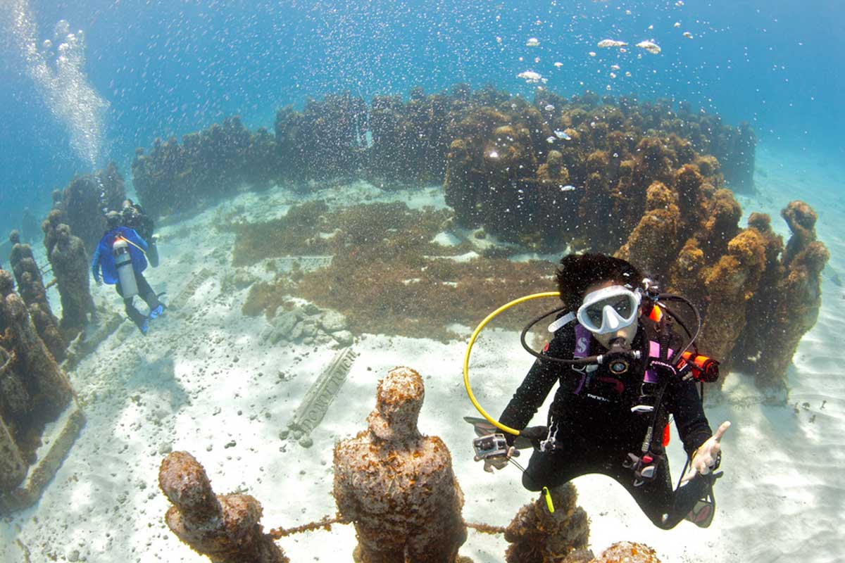 cancun underwater museum of art mexico