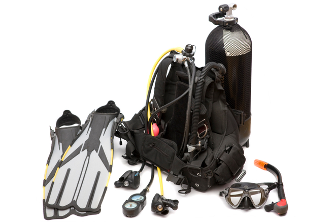 which scuba gear to buy first