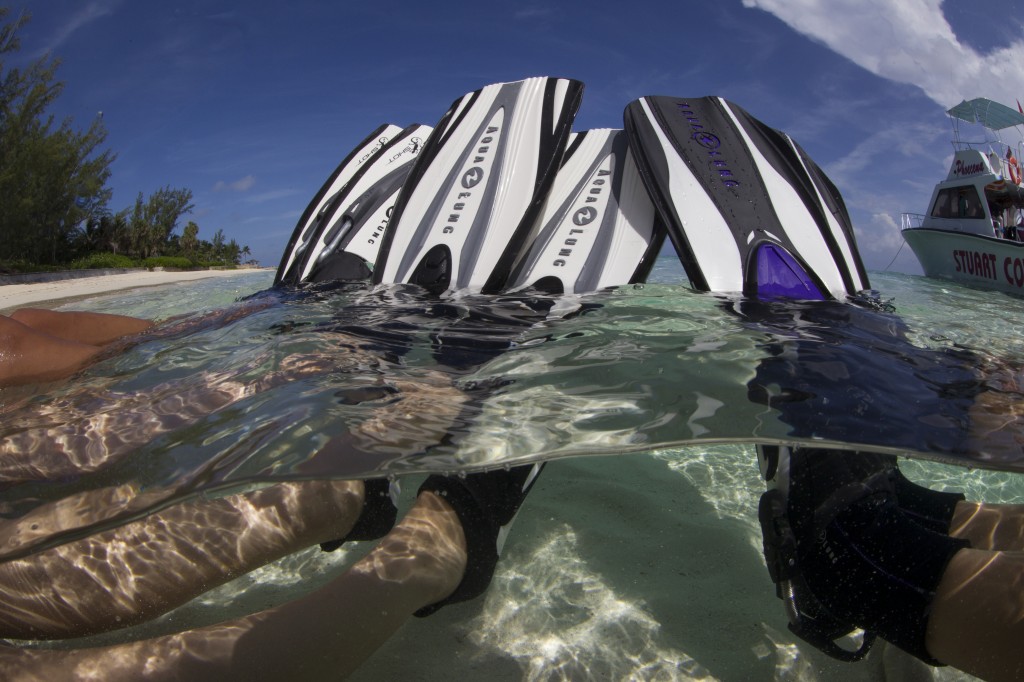 Aqualung catalog shoot, Stuart Cove's Dive Bahamas