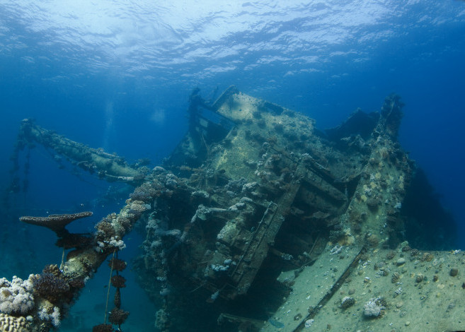 Ship wreck in Egypt