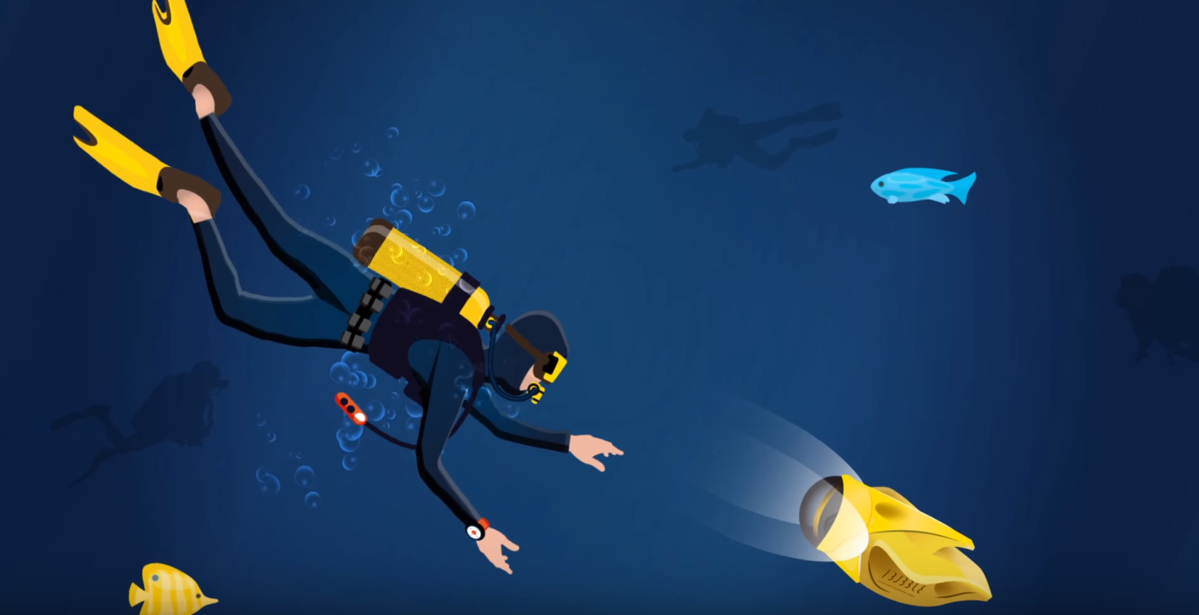 Volverse Cumplimiento a borgoña iBubble: The World's First Underwater Camera Drone • Scuba Diver Life