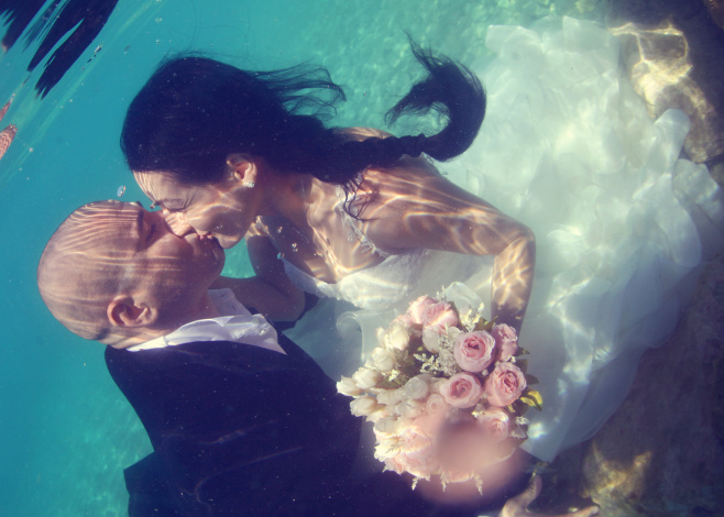 Getting Married Underwater