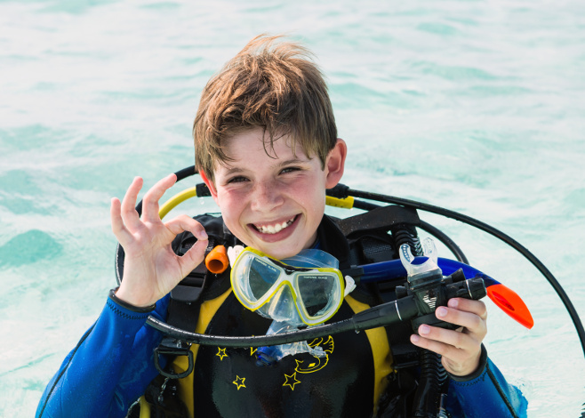 Kids Build Confidence Through Scuba Diving