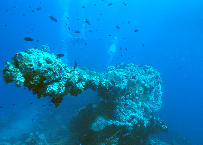 Dive Sites in Chuuk Lagoon