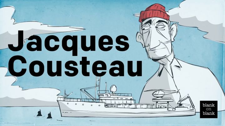 Animated Interview with Jacques Cousteau • Scuba Diver Life