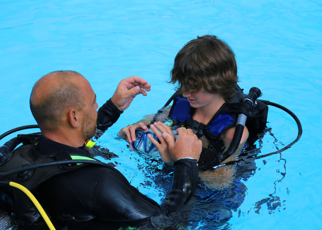 Teaching Children to Scuba Dive