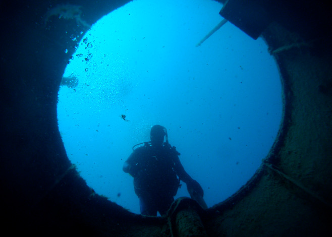 scuba diving in Tobermory