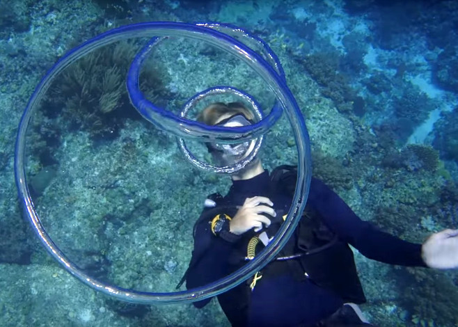 communicatie Onaangeroerd schandaal How to Make Underwater Bubble Rings • Scuba Diver Life