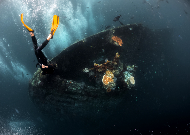 Wreck Diving in Asia