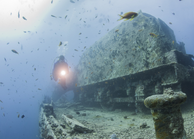 Wreck Diving in the Middle East
