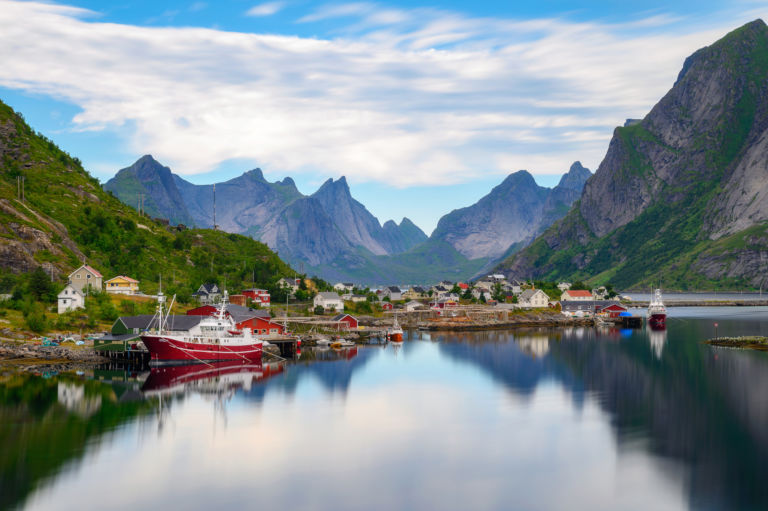 Diving in Lofoten Norway