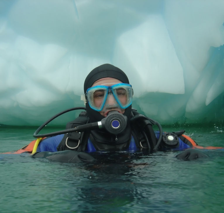 Scuba diving in Antarctica