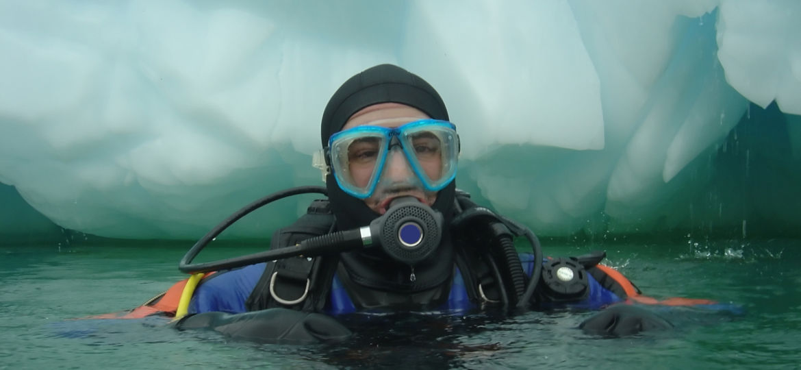 Scuba diving in Antarctica
