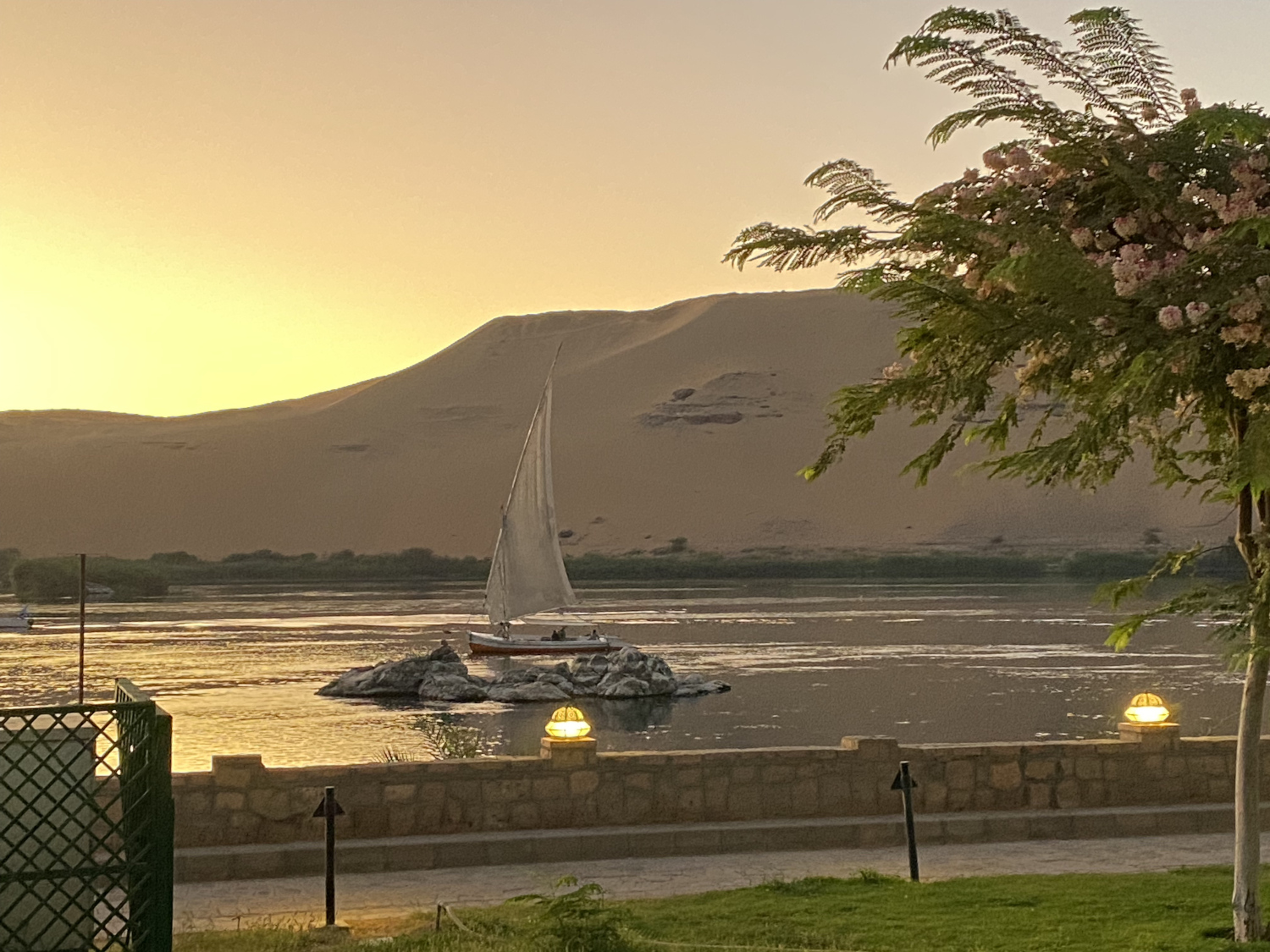 Dusk on the Nile