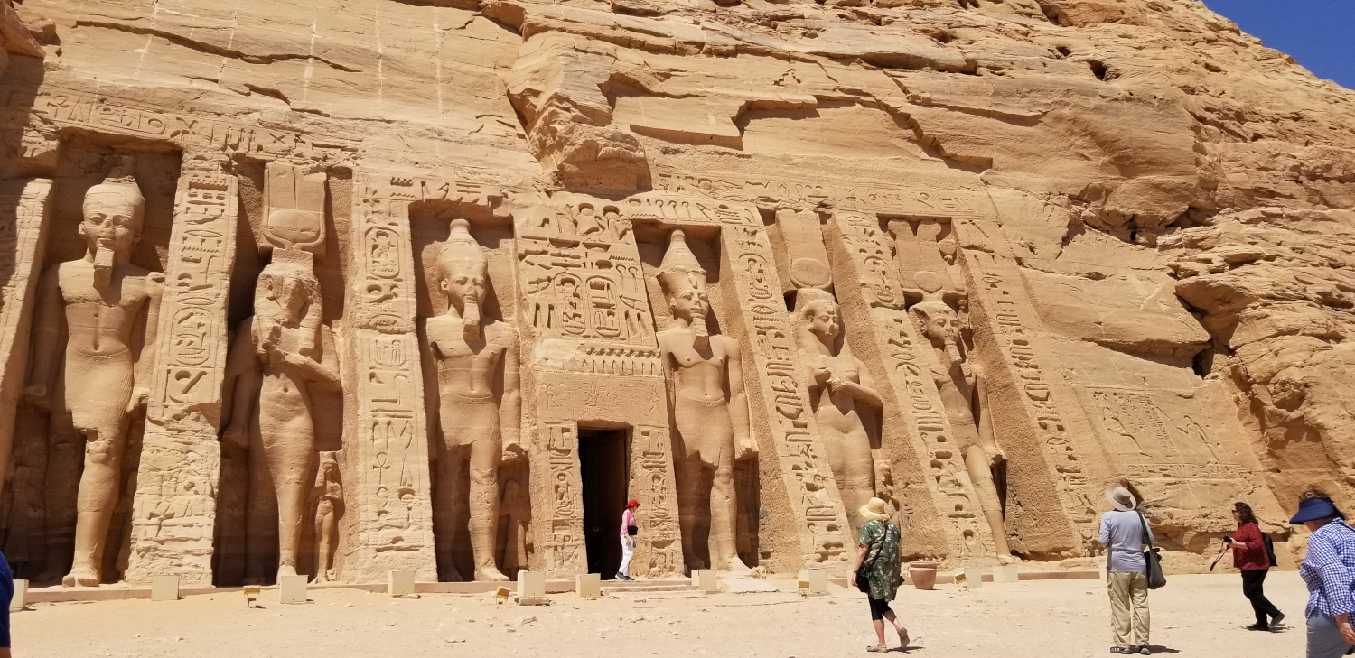 Nefertari's temple at Abu Simbel