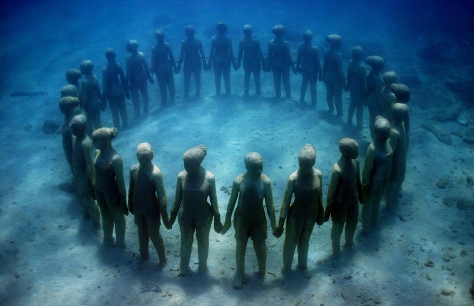 <b>Grenada's Underwater Sculpture Park, Grenada</b>
