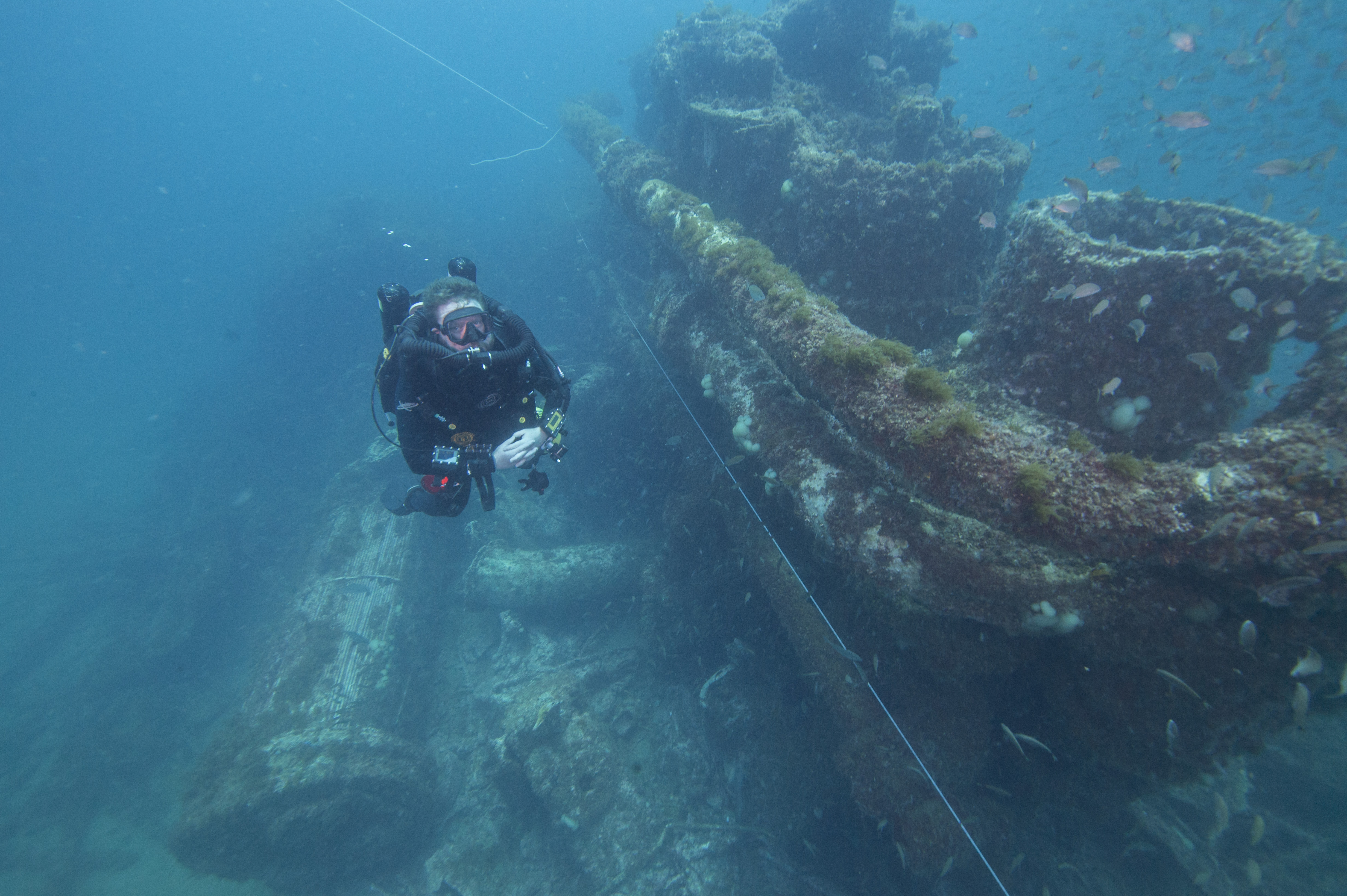 Diving the wreck